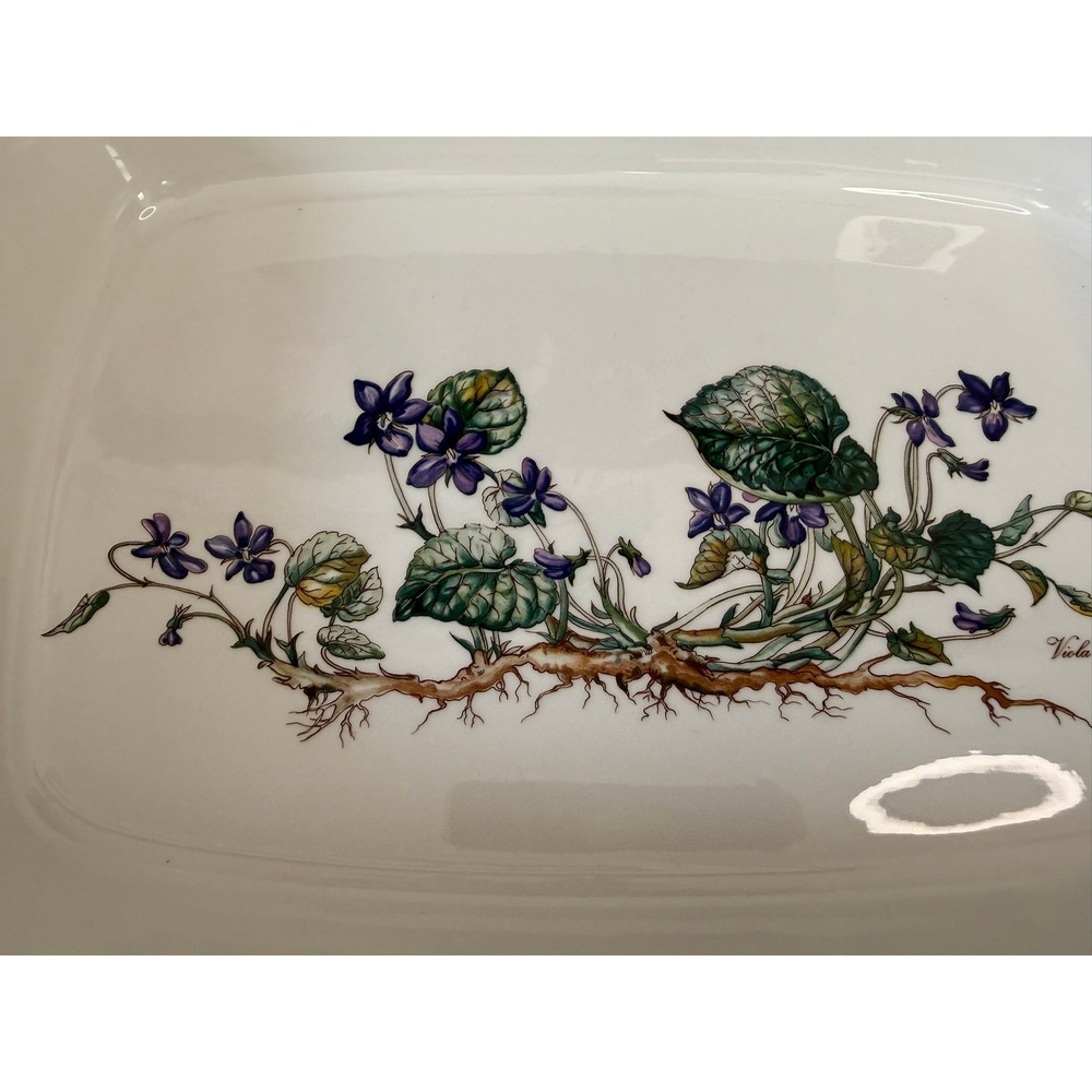 Vintage Villeroy & Boch Botanica Vilbofour Large Oven Table Baking Dish Unused - Picture 6 of 11